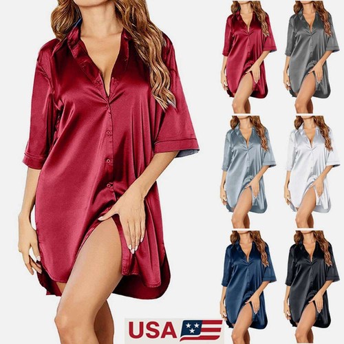 Women satin sleeve - women, 3/4