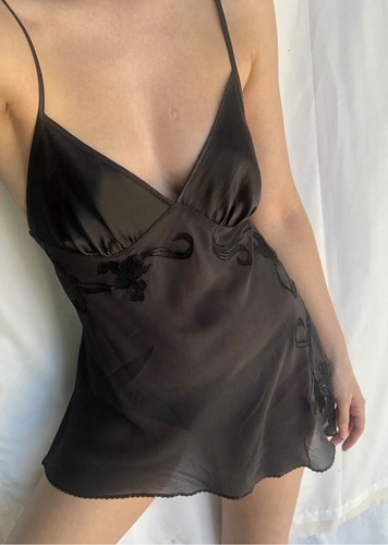 Victorias secret black silk - secret,